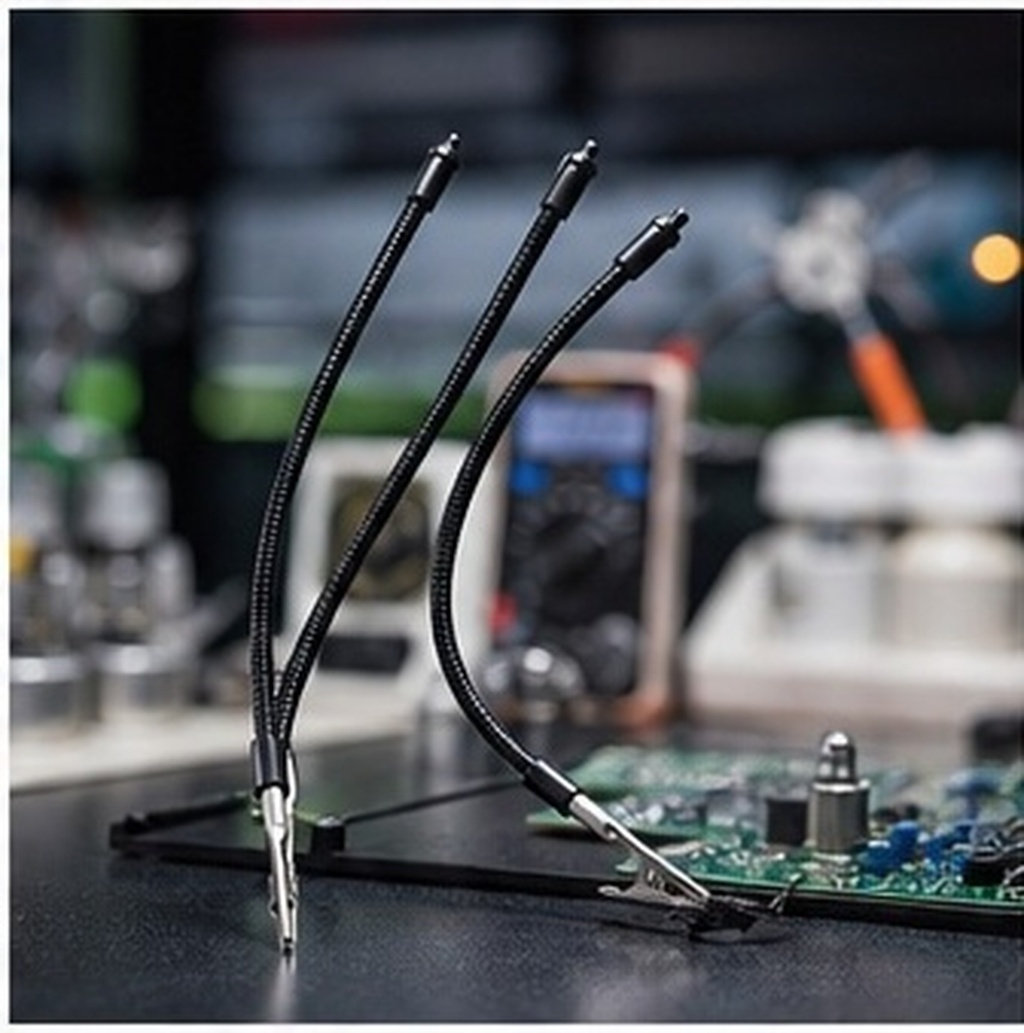 3 قطع من مشابك طاولة العمل للح - مراجعة Electronics Repair Tools وسعره